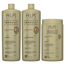 Felps Marula Hipernutrição Tratamento Salão Kit 3 Produtos - eCosmeticsBrazil