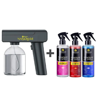 NANO GOLD JET SPRAY - NATUREZA COSMETICOS - eCosmeticsBrazil