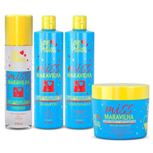 KIT WOMAN WONDER WOMAN - (SHAMPOO + CONDITIONER + MASK + FINISHER) - LOVE POTION - eCosmeticsBrazil