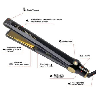 PROFESSIONAL HAIRCILLER MAX480 SLIM MQ HAIR - BIVOLT - eCosmeticsBrazil